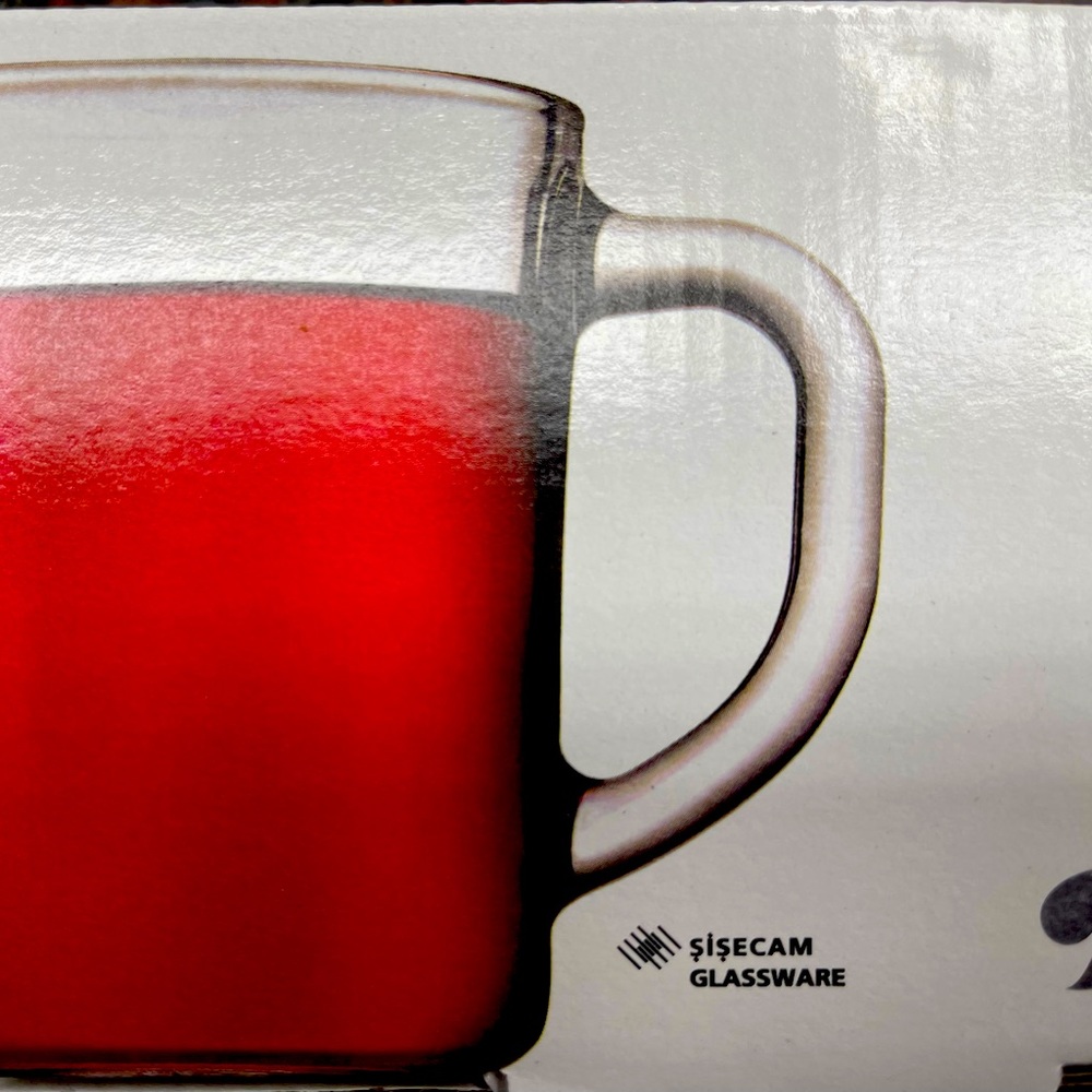 Glassware 2 Handled Mug